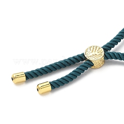 Cotton Cord Bracelet Making&nbsp;KK-F758-03M-G