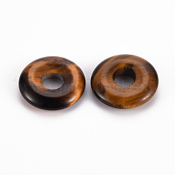 Natural Tiger Eye Pendants&nbsp;G-T122-66D