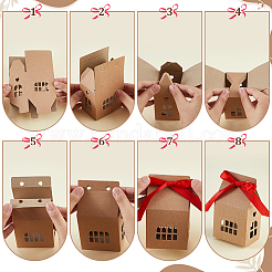 House Shaped Paper Gift Boxes&nbsp;ABAG-WH0040-41A