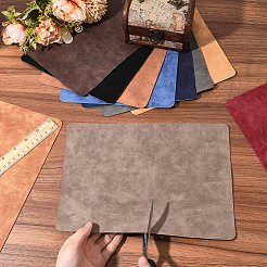 10Pcs 10 Colors PU Leather Fabric&nbsp;FIND-CL0001-16B