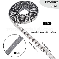 2.4 Yards 201 Stainless Steel Nailhead Trim&nbsp;OCOR-GF0006-16
