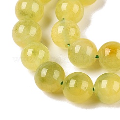 Dyed Natural White Jade Beads Strands&nbsp;G-T138-8mm-210-9