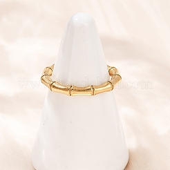 304 Stainless Steel Cuff Rings for Women&nbsp;RJEW-G361-01G