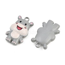 Baking Paint Zinc Alloy Pendants&nbsp;AL-CBA032C-02