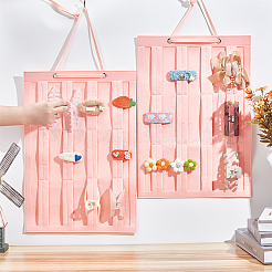 Felt Hanging Hair Claw Clip Organizer Holder for Women Girls&nbsp;AJEW-WH0083-89A-03A