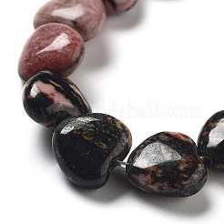 Natural Rhodonite Beads Strands&nbsp;G-P528-C07-01
