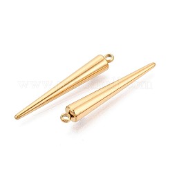 304 Stainless Steel Pendants&nbsp;STAS-T075-22B-G