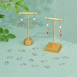 40Pcs Brass Earring Hooks&nbsp;KK-FH0007-64P