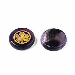 Natural Amethyst Cabochons&nbsp;G-S375-009C