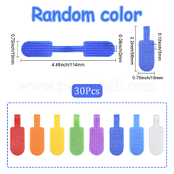 30Pcs Nylon Hook and Loop Cable Labels&nbsp;FIND-SP0004-89E