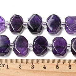 Natural Amethyst Beads Strands&nbsp;G-G072-A04-02