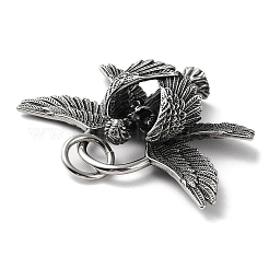 Ion Plating(IP) 304 Stainless Steel Pendants&nbsp;STAS-D067-02AS