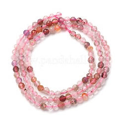 Natural Super Seven Quartz Beads Strands&nbsp;G-A276-C06-3mm