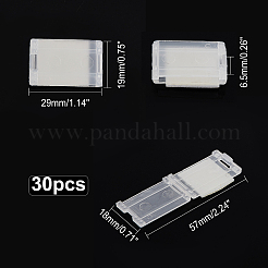 Plastic Cable Management Clips&nbsp;AJEW-WH0250-40