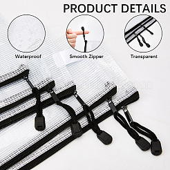 Transparent PVC Pen Bag&nbsp;AJEW-WH20080-09A
