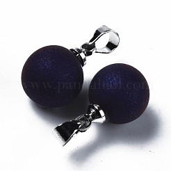 Natural Agate Charms&nbsp;G-Q998-036D