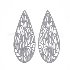 430 Stainless Steel Filigree Pendants&nbsp;X-STAS-S108-11A