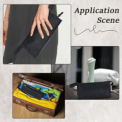 Portable Travel PU Leather Toiletry Storage Bags with Zipper&nbsp;ABAG-WH20027-004A
