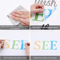 PVC Wall Stickers&nbsp;DIY-WH0228-223