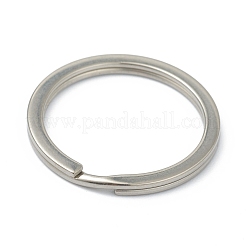 Tarnish Resistant 304 Stainless Steel Keychain Clasp Findings&nbsp;STAS-B012-02A-P