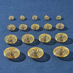 20Pcs 4 Styles Iron Wire Pendants&nbsp;IFIN-FS0001-46G