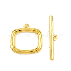 Brass Toggle Clasps&nbsp;KK-G548-28G