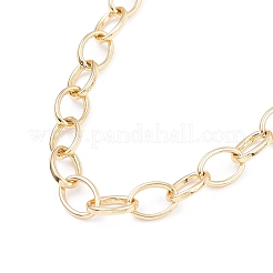 Brass Cable Chain Necklace for Men Women&nbsp;X-NJEW-JN03735