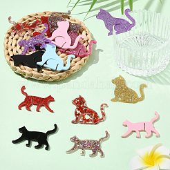 32Pcs 16 Styles Acrylic Wine Glass Charms&nbsp;AJEW-CJ0001-68