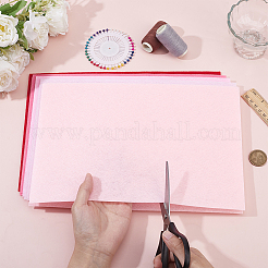 10Pcs Wool Felt Fabrics&nbsp;DIY-WH0622-516A