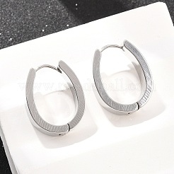 201 Stainless Steel Hoop Earrings&nbsp;EJEW-T056-03P-05