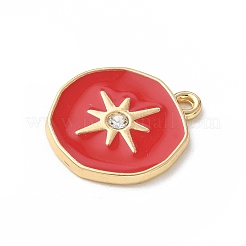 Alloy Enamel Pendants&nbsp;FIND-D276-02D