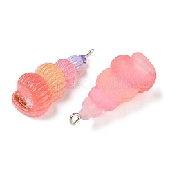 Opaque Resin Pendants&nbsp;RESI-Z040-06P-02