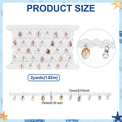 2Yards Cotton Lace Trims&nbsp;SRIB-PH0001-83