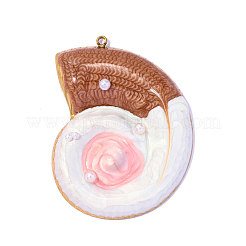 304 Stainless Steel Enamel Pendants&nbsp;STAS-OY017-60G