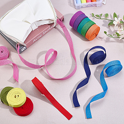 12 Rolls 12 Colors Polycotton Ribbon&nbsp;OCOR-PH0006-85