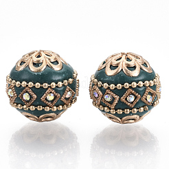 Handmade Indonesia Beads&nbsp;IPDL-E010-20D-G