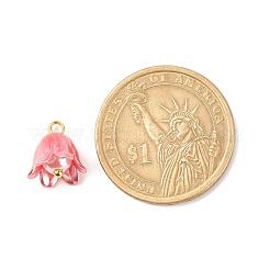 Spray Paint ABS Plastic Imitation Pearl Charms&nbsp;PALLOY-JF01603-03