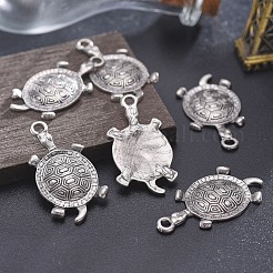Tibetan Style Alloy Pendants&nbsp;TIBEP-A040-029TAS-NR