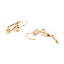 304 Stainless Steel Leverback Earring Findings&nbsp;STAS-K218-08G