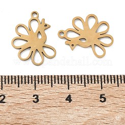 201 Stainless Steel Pendants&nbsp;STAS-F337-08G