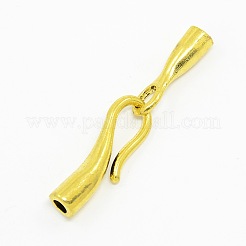 Tibetan Style Hook Clasps&nbsp;GLF11268Y-NF