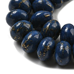 Dyed Synthetic Turquoise Beads Strands&nbsp;G-B070-C02-01