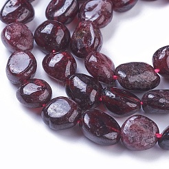Natural Garnet Beads Strands&nbsp;G-P433-04