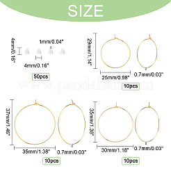 30Pcs 3 Style Brass Wine Glass Charms Rings&nbsp;KK-PH0002-72
