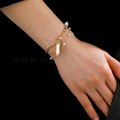Alloy Charm Multi-strand Bracelets&nbsp;PW-WGCC846-01