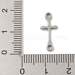 201 Stainless Steel Connector Charms&nbsp;STAS-S146-04P