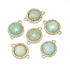 Natural Amazonite Links connectors&nbsp;G-E526-34E