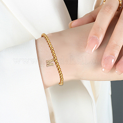 1Pc Brass Pendants Bracelets&nbsp;BJEW-DJ0001-35G-01