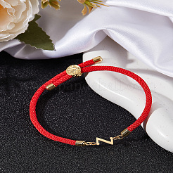 1Pc Adjustable Nylon Cord Slider Bracelets for Women&nbsp;BJEW-LP0001-32Z-02