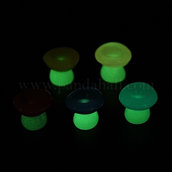 Luminous Resin Mushroom Ornament&nbsp;RESI-F045-10B